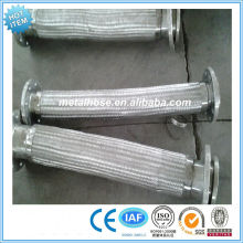 SS304/ss201/SS316L braided sleeve Flexible Metallic Hoses