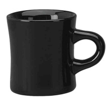 Wholesale Black Ceramic Diner Coffee Mug