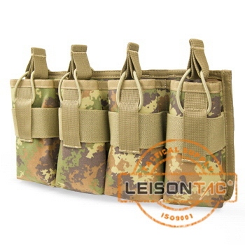 nylon webbing Multi-cam Magazine Pouch With molle system