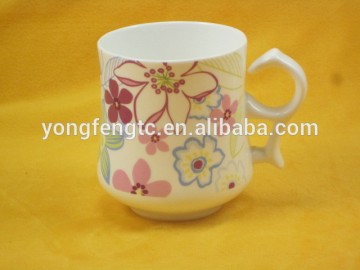 YF18682 bone china ceramic mug