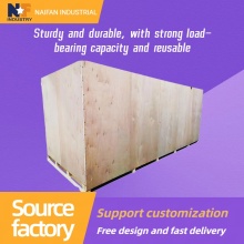 Non-Fumigated Export Wood Crates for International Shipping