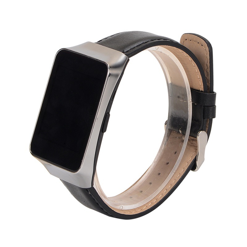 odm rfid silicone rubber leather watch strap band replacement for garmin vivoactive 3