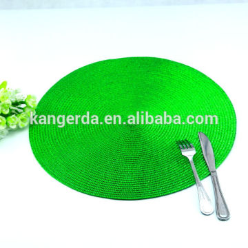 bright color placemat