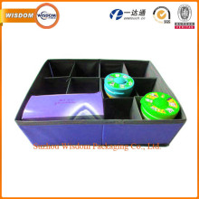 Fashion printed folding non woven fabric storage box & bin