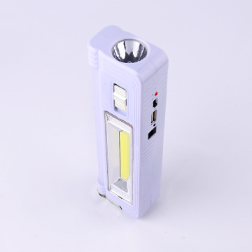 Luz de emergencia recargable de LED al aire libre y en interiores