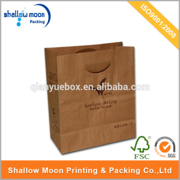 Cheap packaging paper food bags with string