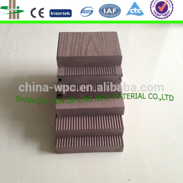 Factory sale wood plastic soild decking