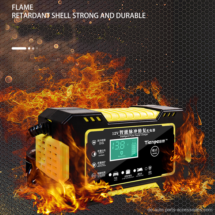 Autobatterladeladegerät Automatisch 12V24V Auto Batterieladegerät