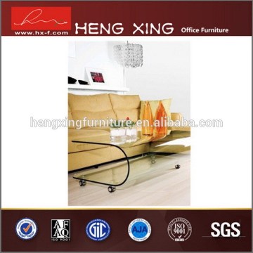 Luxury curved chinese lacquer coffee table