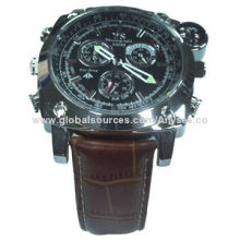 Waterproof watch convert spy camera