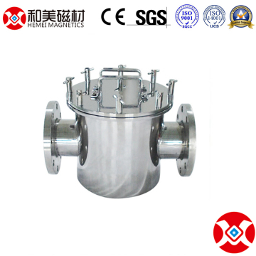 Different Types Liquid Pipeline Permanent Magnetic Separator