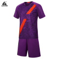 Ropa deportiva de uniforme de entrenamiento de fútbol de color púrpura