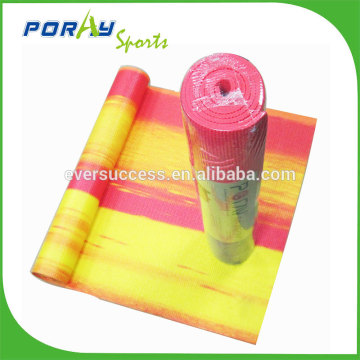 PORAY multi color yoga mat/wholesale yoga mats,unique yoga mats