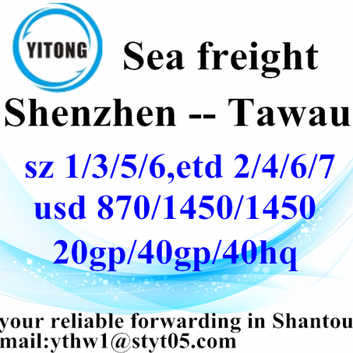 Shenzhen Sea Freight Shipping Services to Tawau