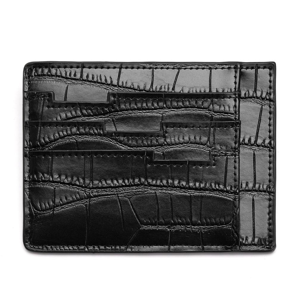 Slot multipli a faccia a faccia aperta Hombre Card Holder