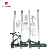 Adjustable Table Legs with Linear Actuator Synchronization