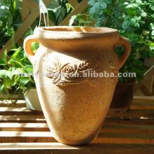 FO-9915 Garden clay pot,outdoor urn planter,ceramic flower vase