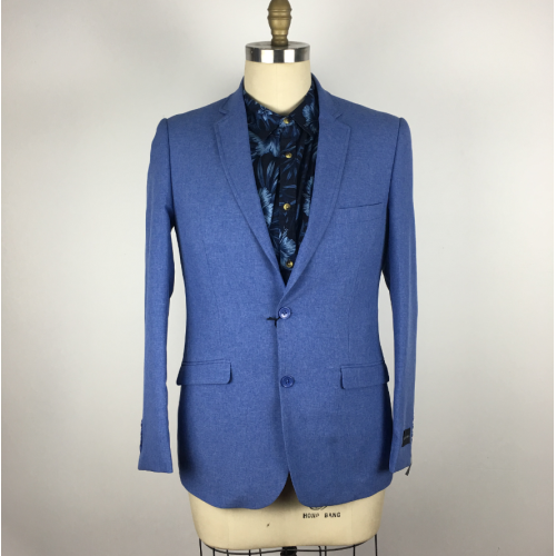 100%Polyester wedding blue men's breathable suit