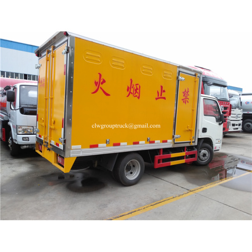 Dangerous goods transport truck Fireworks