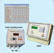 poultry climate control environment controller for greenhouse