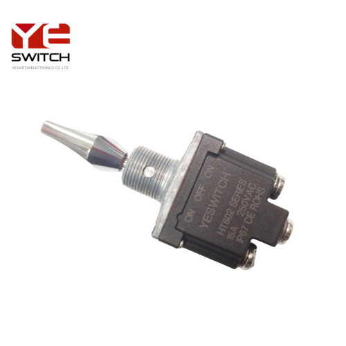 Yeswitch HT802 SPDT ऑन-ऑफ-ऑन-ऑन क्रैम ट्रक टॉगल स्विच