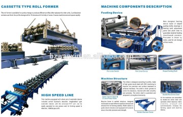 Steel Structure Deck Roll Forming Mach