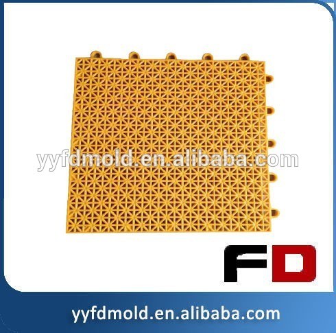 Plastic floor mat mould for home mat injection moulding