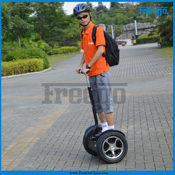 Freego CE Approved 2 Wheel Self Balance Adult Electric Chariot Scooter for Outdoor Sports