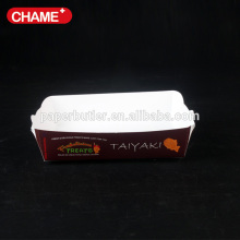 2016 promotional printed disposable food grade paper deli trays