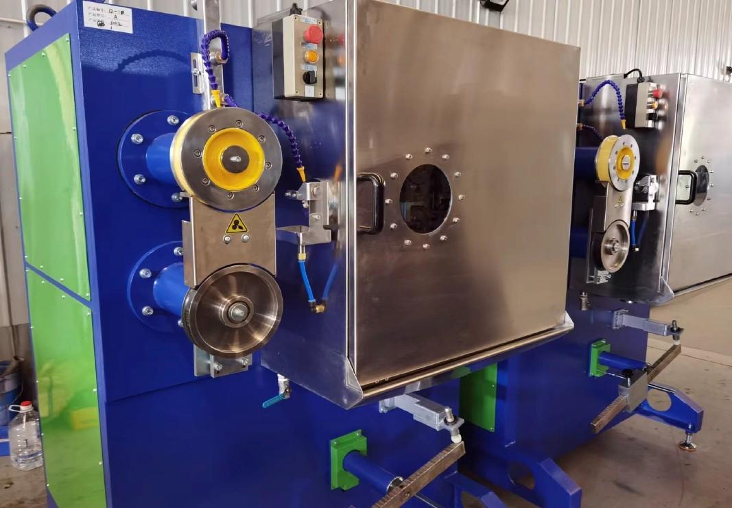 Máquina de esmaltar con dibujo lnline Enamelling Machine With lnline Drawing