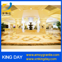 Dark emperador for lobby floor