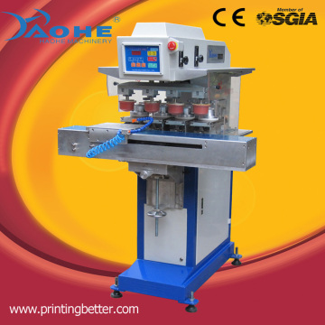 4 color pad printing tampo printing machine