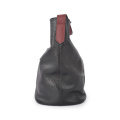 Vintage Woman Bag Natural Leather Bucket Bags