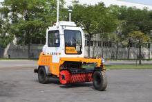 For Cleaning road surfacing