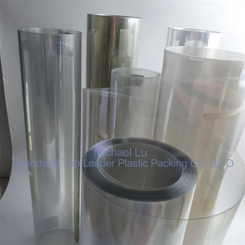 Transparent thermoplastic material PET film for packing