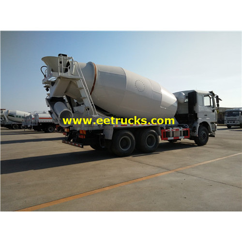 10 CBM 6x4 SHACMAN Concrete Mixer Trucks