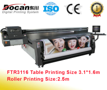wide format uv flatbed and roll to roll multifunction flatbed printer