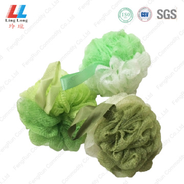 Enchanting squishy bath loofah ball