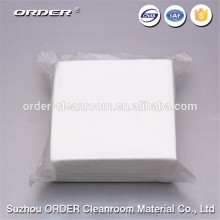 high quality 9*9 polyerster wooldpulp nonwoven cleanroom lint free wipe
