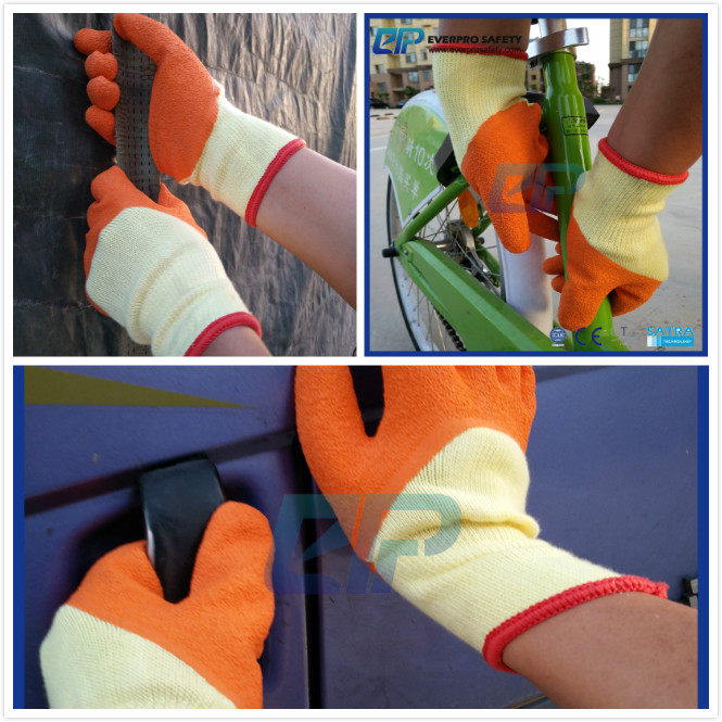 Anti cut cheap work impact gloves for machine