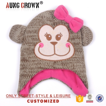 baby beanie winter,animal winter knitted cap,animal ears winter cap