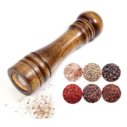 Wood Salt and Pepper Mill  Adjustable Grinder