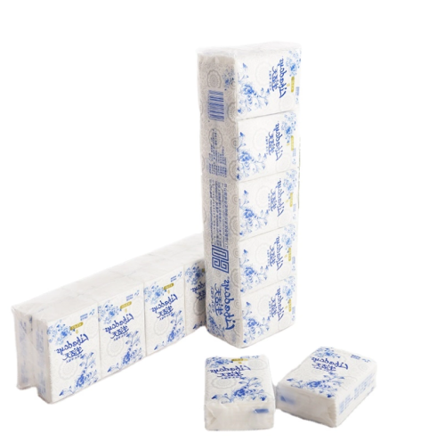 Customizable mini pocket tissue paper