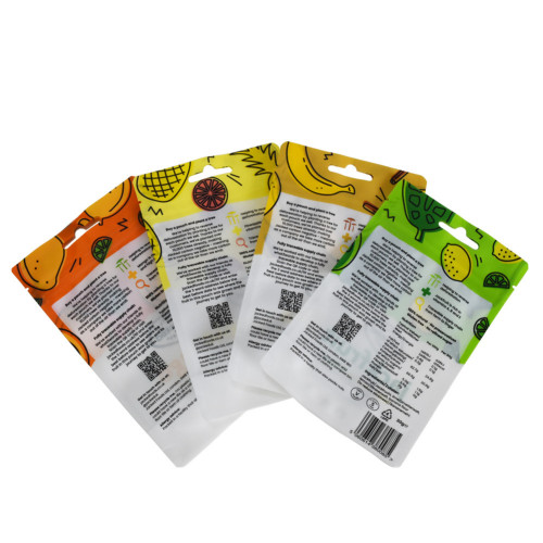 Brugerdefineret Stand Up Pouch Ziplock Dried Fruit Packaging Poss