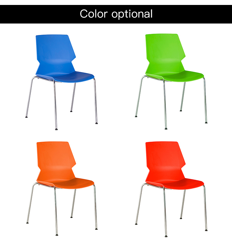 outdoor garden folding plastic chair with metal frame