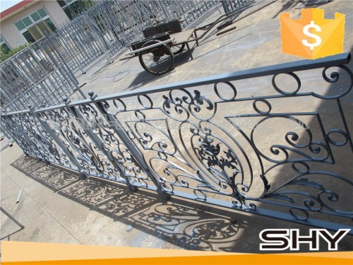 Wrought iron Fence gate grill fence design