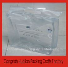 2014 zipper soft pvc packaging bag