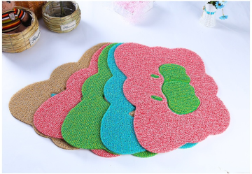 PVC material and PVC backing door mat