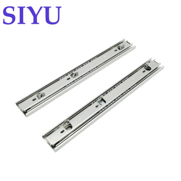 SIYU 45mm 3-Fold Hanging Basket Drawer Slide with Hooks