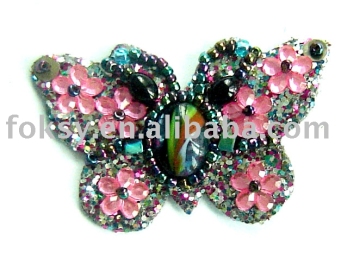 Handmade beads motif